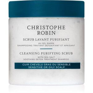 Christophe Robin Purifying Scrub hloubkově čisticí peeling s mořskou solí 250 ml obraz