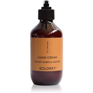 Kolorky Hand Cream krém na ruce Woody Amber & Leather 270 ml obraz