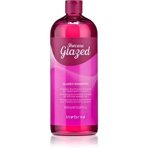 Inebrya Shecare Glazed Shampoo rozjasňující šampon pro lesk a hebkost vlasů 1000 ml obraz
