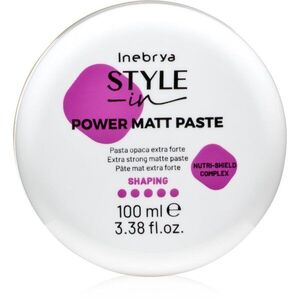 Inebrya Style-In Power Matt Paste matující stylingová pasta na vlasy 100 ml obraz