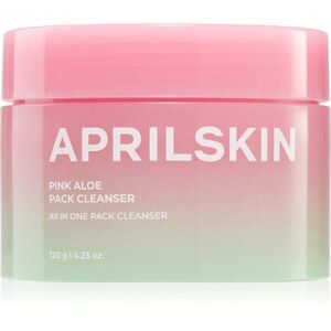 APRILSKIN Pink Aloe Pack Cleanser odličovací a čisticí balzám s hydratačním účinkem 120 g obraz