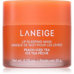 LANEIGE Lip Sleeping Mask noční regenerační maska na rty odstín Peach Iced Tea 20 g obraz