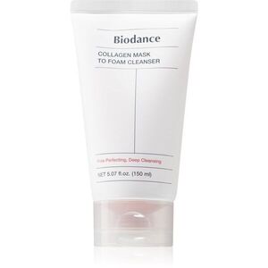 Biodance Collagen Mask To Foam Cleanser hloubkově čisticí pleťová maska s kolagenem 150 ml obraz