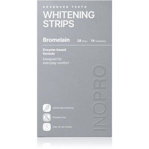 InoPro Advanced Whitening Strips bělicí pásky na zuby bez peroxidu 28 ks obraz