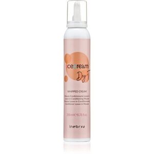Inebrya Ice Cream Dry-T Whipped Cream hydratační pěna na vlasy 200 ml obraz