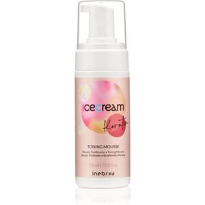 Inebrya Keratin Toning Mousse regenerační pěna na vlasy s keratinem 150 ml obraz