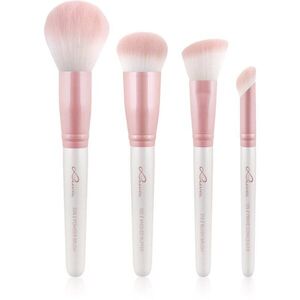 Luvia Cosmetics Flawless Face Set sada štětců s pouzdrem Candy obraz