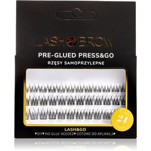 Lash Brow Press&Go Self-Adhesive Eyelashes samolepící trsové řasy No Make Up 1 ks obraz