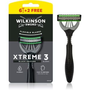 Wilkinson Sword Xtreme 3 Black Edition jednorázová holítka pro muže 8 ks obraz
