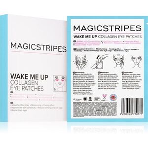MAGICSTRIPES Wake Me Up Collagen Eye Patches kolagenová maska na oční okolí proti známkám únavy 5 ks obraz