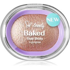 Lovely Baked Stay Shiny Highlighter zapečený rozjasňovač odstín 03 4 g obraz
