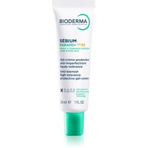 Bioderma Sébium Kerato+ SPF30 gel krém na aknózní pleť SPF 30 30 ml obraz