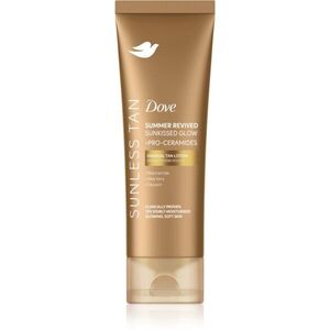 Dove Sunless Tan samoopalovací mléko odstín Dark 200 ml obraz
