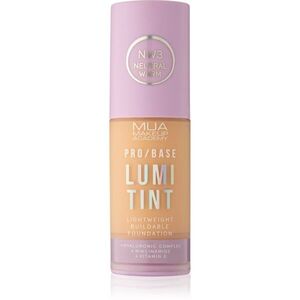 MUA Makeup Academy PRO/BASE Lumi Tint lehký make-up odstín NW3 30 ml obraz