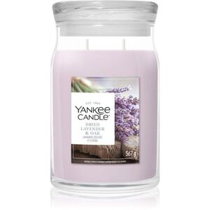 Yankee Candle Dried Lavender & Oak vonná svíčka 567 g obraz