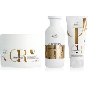 Wella Professionals Oil Reflections bundle sada pro lesk a hebkost vlasů 3 ks obraz