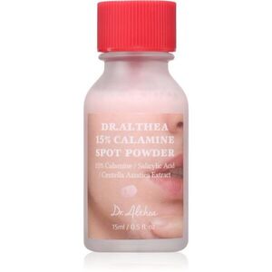 Dr. Althea 15% Calamine Spot Powder lokální péče proti akné se zklidňujícím účinkem 15 ml obraz