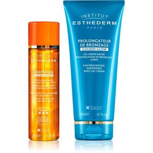 Institut Esthederm Adaptasun Golden Glow sada pro krásné opálení a zdravou pokožku obraz