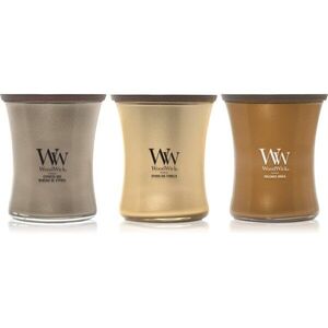 Woodwick Precious Metals Trio Pack dárková sada obraz