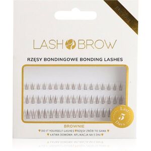 Lash Brow Bonding Eyelashes trsové nalepovací řasy Extra Small Brownie 1 ks obraz
