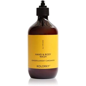 Kolorky Hand & Body Wash mycí gel na ruce a tělo Ginger & Smoky Cardamom 490 ml obraz