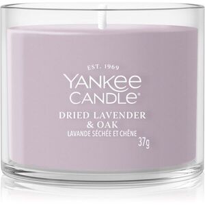 Yankee Candle Dried Lavender & Oak votivní svíčka 37 g obraz