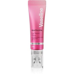 Vaseline Gluta-Hya Lip Serum hydratační balzám na rty SPF 15 odstín Rosy Pink 10 ml obraz