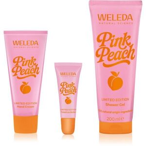 Weleda Pink Peach sada pro výživu a hydrataci obraz