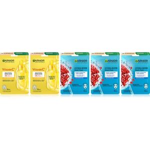 Garnier Textil Masks sada na obličej obraz