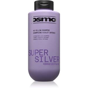 Osmo Super Silver No Yellow Shampoo šampon proti žlutým tónům pro blond a šedivé vlasy 400 ml obraz
