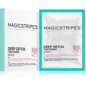 MAGICSTRIPES Deep Detox detoxikační maska se zpevňujícím účinkem 3 ks obraz
