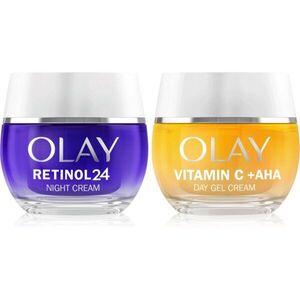 Olay Retinol 24 & Vitamin C + AHA sada pro péči o pleť obraz