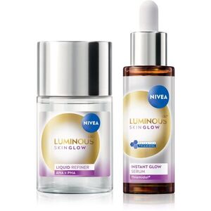 NIVEA Luminous 630 Skin Glow výhodné balení pro rozjasnění a vyhlazení pleti obraz
