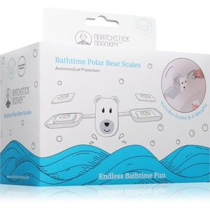 Matchstick Monkey Bathtime Scale Polar Bear balanční hra do vany 12m+ 1 ks obraz