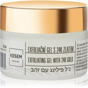 KESEM Exfoliating Gel with 24K Gold exfoliační gel s 24karátovým zlatem 50 ml obraz