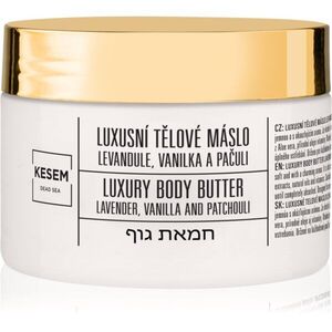 KESEM Luxury Body Butter Lavender, Vanilla & Patchouli tělové máslo levandule, vanilka a pačuli 350 ml obraz