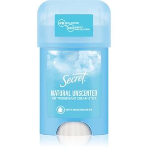 Secret Natural Unscented Antiperspirant Cream Stick krémový antiperspirant pro ženy 40 ml obraz