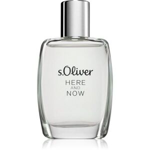 s.Oliver Here and Now Men toaletní voda pro muže 30 ml obraz