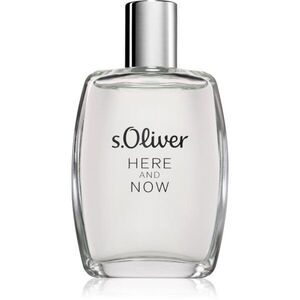 s.Oliver Here and Now Men voda po holení pro muže 50 ml obraz