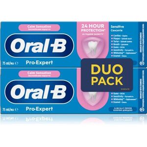 Oral-B Pro-Expert Calm Sensation zklidňující zubní pasta 2x75 ml obraz
