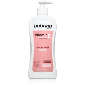 Babaria Vitamin E výživné tělové mléko 400 ml obraz