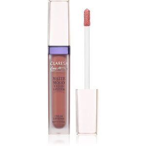 Claresa Care All Day Matte Mood Liquid Lipstick matná tekutá rtěnka odstín 01 Joyful 7 ml obraz