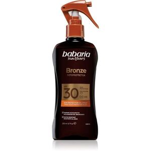 Babaria Sun Bronze Spray Sun Protector Oil ochranný olej SPF 30 200 ml obraz