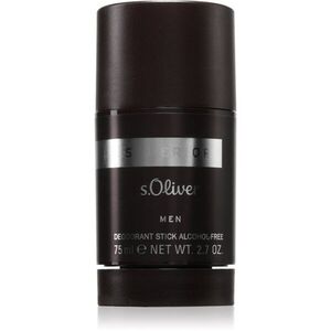 s.Oliver Superior Men tuhý deodorant pro muže 75 ml obraz