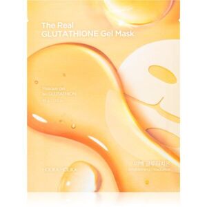 Holika Holika The Real Glutathione Gel Mask rozjasňující plátýnková maska s gelovou texturou 35 g obraz