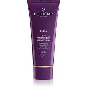 Collistar Unica Even Finish Redensifying Cream Zpevňující krém na dekolt a ruce SPF 30 75 ml obraz