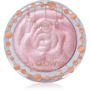 J.Cat Beauty You Glow Girl zapečený rozjasňovač odstín 106 Bella Rose 8.5 g obraz