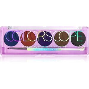 J.Cat Beauty ColorScope paletka na tvář se štětečkem odstín 104 Deep 5 g obraz
