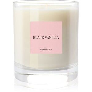 Ambientair COLOURS Black Vanilla vonná svíčka 200 g obraz