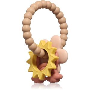 Mushie Teething Ring kousátko Nature 1 ks obraz